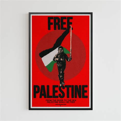 Free Palestine (11 x 17 Poster print) – Color Collective Press