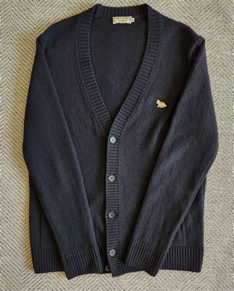 Maison Kitsune Fox Cardigan 73526964 Trenbe
