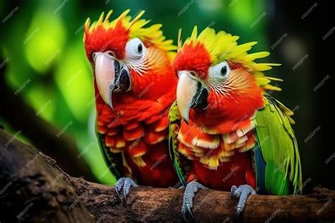 premium ai image plumes  personalities understanding parrot