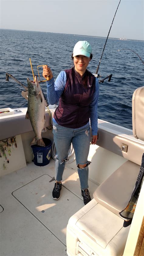 Harbor Beach updated fishing report : J-Lyn Charters