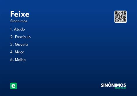 Feiche Ou Feixe - Feixe - Significado e Sinônimo - escreva.ai