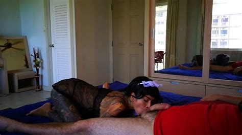 ManyVids Presents InkedMonster Asian Babe Fucked And Cummed On Porno Videos Hub