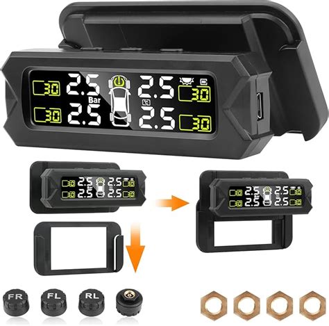 Tpms Sistema Di Monitoraggio Della Pressione Dei Pneumatici Staccabile Wireless Sistema Di