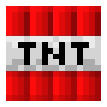 Minecraft TNT Block | Pixel Art Maker