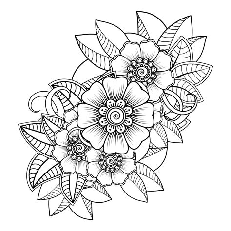 Aesthetic Flower Doodle Simple, Flower Doodle Art, Flower, 52% OFF