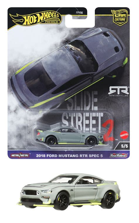 楽天ブックス ホットウィール Hot Wheels カーカルチャー スライド ストリート フォード マスタング RTR スペック