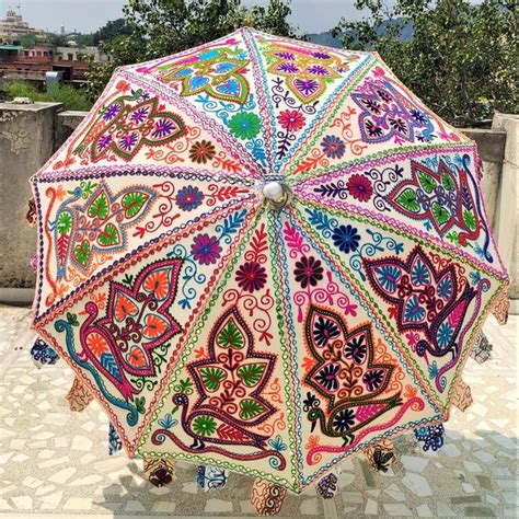 Outdoor Indian Umbrella Etsy