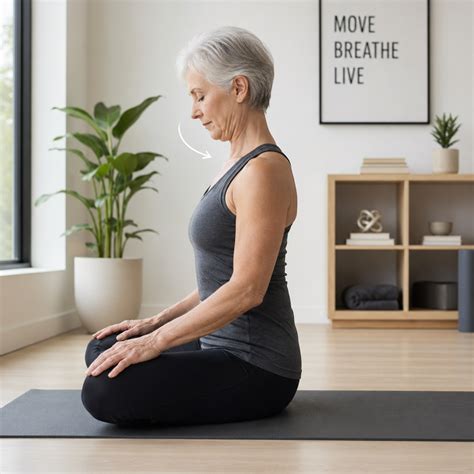 posture correction exercises  seniors fix  head  slouching