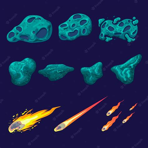 Asteroid Sprite Sheet