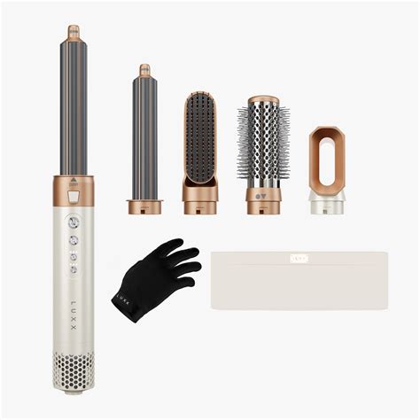 Luxx Air Pro Hair Styling Kit In Hair Dryer Volumizing Hot Air Brush For Curling