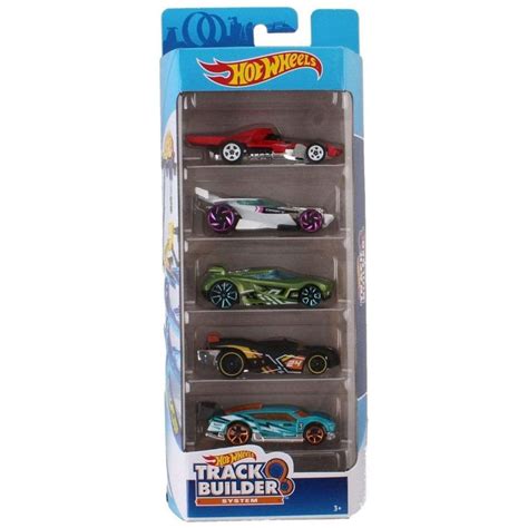 Hot Wheels Track Builder 5 Car Pack Hot Wheels Carrinho Pacote