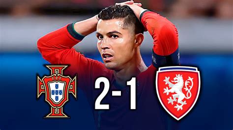 PORTUGAL Vs REPUBLICA CHECA 2 1 L Resumen Y Goles Del Partido L