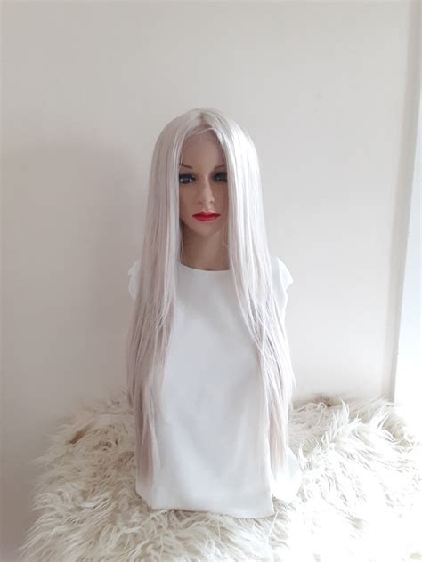 Light Blonde Lace Front Wig Etsy