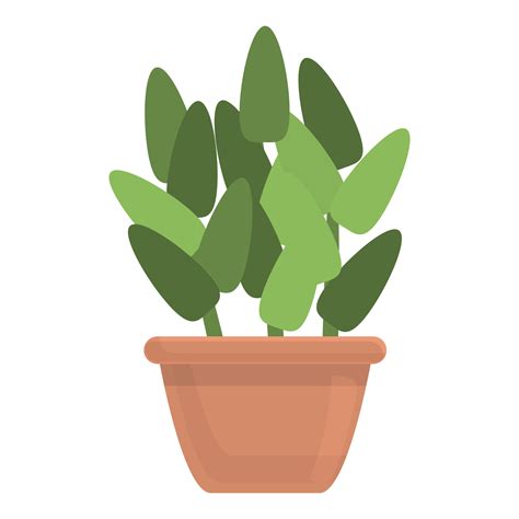 Nature plant pot icon, cartoon style 14346932 Vector Art at Vecteezy