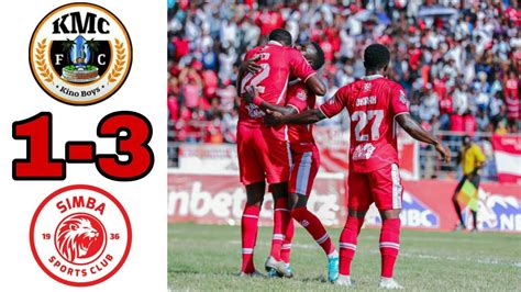 Magoli Yote Leo Simba Sc Vs Kmc Fc 3 1 Ligi Kuu NBC 2022 2023 YouTube