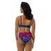 Bisexual Tie Dye Eco High Waisted Bikini Bi Pride Flag Etsy