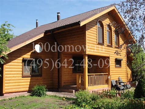 Отделка блок хаусом: фото выполненных работ, описание технологии ...