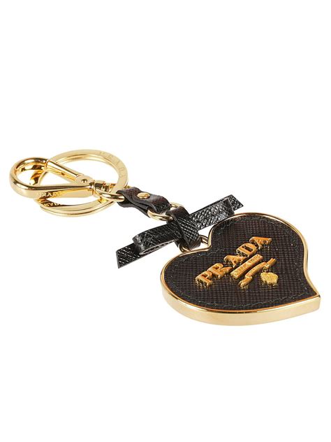 Prada Do Trick Keyring Black Editorialist