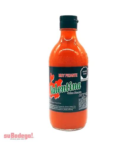 Salsa Valentina Etiqueta Negra Ml Subodega Alcanza Para M S