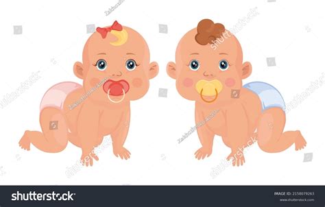 Chubby Twins Naked Stock Vectors And Vector Art Shutterstock
