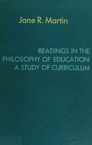 Jane Roland Martin Philosophy Of Education
