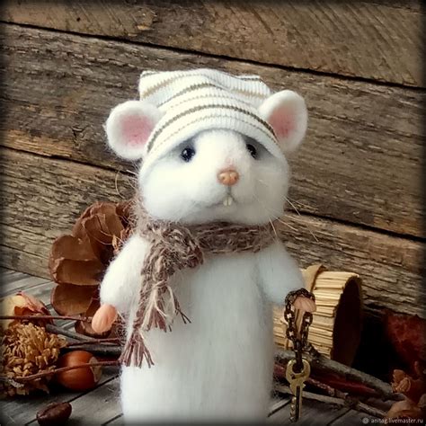 Pet rat from wool:) – купить на Ярмарке Мастеров – JND5OCOM | Felted Toy, Izhevsk