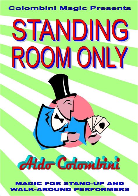Standing Room Only Download Dvd By Aldo Colombini