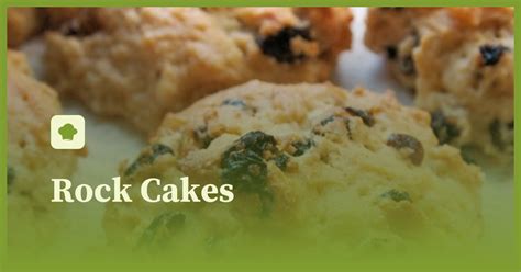 Rock Cakes Recipe Littlecook