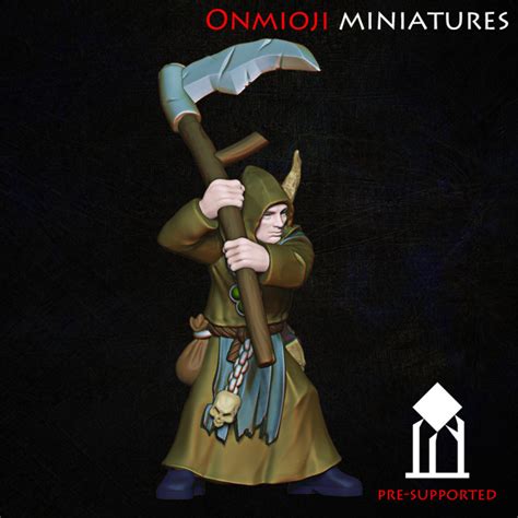 3d Printable Plague Cultist By Stanislav Kuznetsov