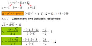 Miejsca Zerowe Funkcji Kwadratowej MatFiz24 Pl