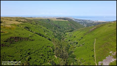 Aerial View At Glen Auldyn Isle Fo Man 22 6 23