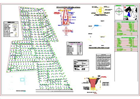 Drenaje Sanitario En Autocad Descargar Cad Gratis 1 85 Mb Bibliocad