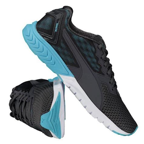 Tênis Puma Ignite Dual Mesh Feminino Cinza - FutFanatics