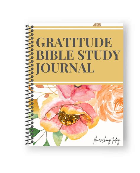 Gratitude Bible Study Journal – Flourishing Today Shop