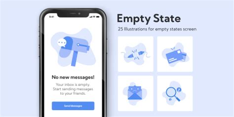 Empty State Illustrations Freebies ⭐ Figma