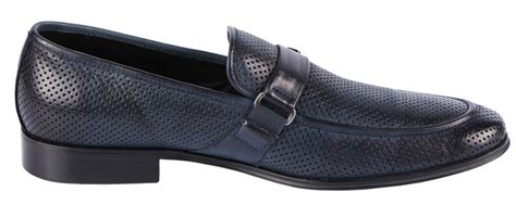 Мужские туфли с перфорацией Cosottinni 126651, Синий, 42, 2973310223286 ...
