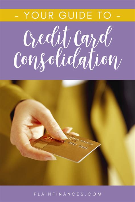 Credit Card Consolidation What Is It And How Does It Work Plain