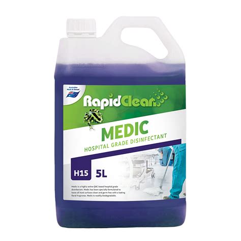 Rapidclean Medic Hospital Grade Disinfectant Rapidclean Coffs Harbour