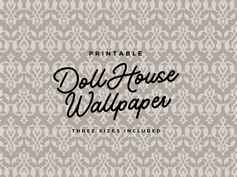 dolls house wallpaper 2