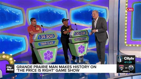 Alberta man makes history on The Price Is Right game show