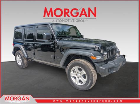 New 2023 Jeep Wrangler Sport 4D Sport Utility In Q531347 Morgan Auto