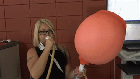 The Inflation Laboratory Adara Blows Her First Chinese Hot Water Bottle MP4 1080p