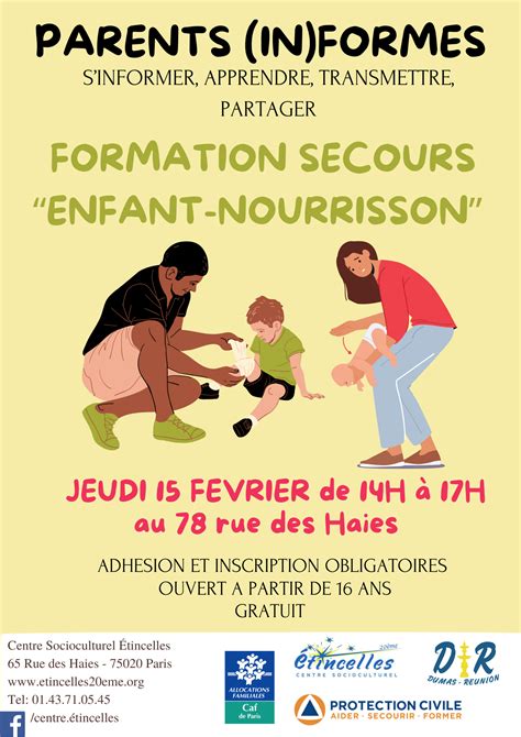 Pour Les Parents Centre Socioculturel Etincellescentre Socioculturel