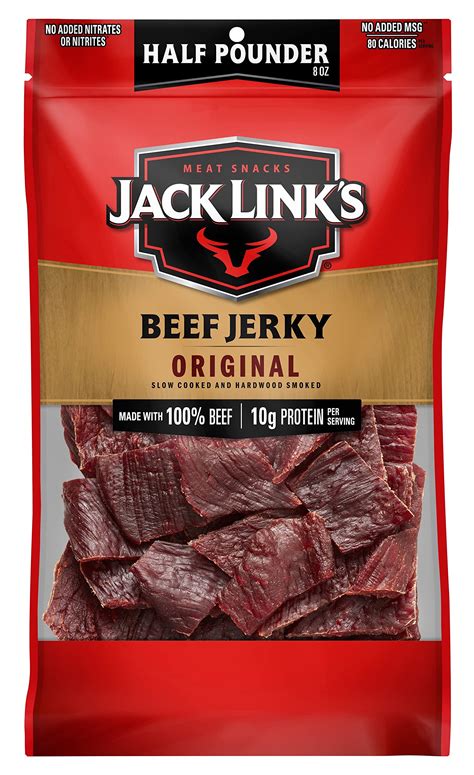 Amazon Jack Link S Beef Jerky Original Pounder Bag