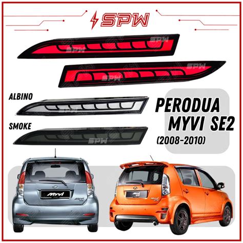 Perodua Myvi Se To In Reflector Rear Bumper