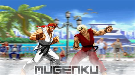 CVS Shin Ryu Vs Vyn Ken Street Fighter MUGEN Multiverse YouTube