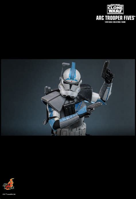 Arc Trooper Fives Aus Der Animationsserie Star Wars The Clone Wars Von Hot Toys TMS