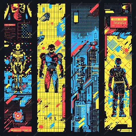 Premium Photo | Design of Retro Cyberpunk Arcade Advertisement