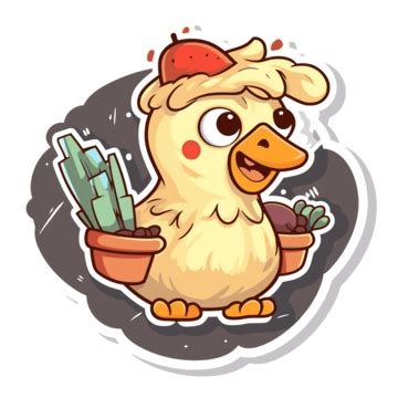 Cartoon Chicken Dinner PNG Transparent Images Free Download | Vector ...