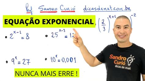 EquaÇÃo Exponencial 7 Minutos Youtube